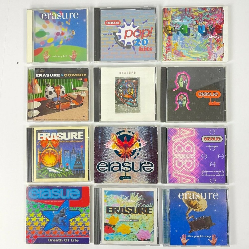 Erasure 13 CD Lot Drama Chorus Abba Circus Hits Freedom Always Innocents Cowboy - Picture 2 of 8